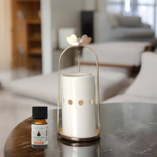 Lade das Bild in den Galerie-Viewer, Brule parfum original AMOUR - Métal doré, verre & céramique - Zen'Arôme