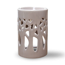 Lade das Bild in den Galerie-Viewer, Brûle parfum FORÊT Gris - Diffuseur Céramique pour Cire, fondants & Huiles - Zen'Arôme