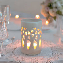 Lade das Bild in den Galerie-Viewer, Brûle parfum FORÊT Gris - Diffuseur Céramique pour Cire, fondants & Huiles - Zen'Arôme