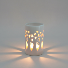 Charger l'image dans la galerie, Brûle parfum FORÊT Gris - Diffuseur Céramique pour Cire, fondants & Huiles - Zen'Arôme