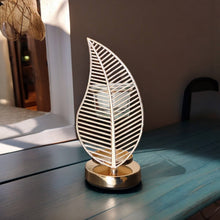 Lade das Bild in den Galerie-Viewer, Brûleur à huile et fondant parfumé PALME - métal & verre - Zen'Arôme