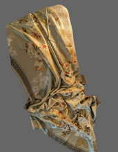 Charger l'image dans la galerie, Etole soie mélangée - COLLECTION FLOWER - ACCESSORI