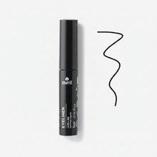 Load image into Gallery viewer, Eyeliner Liquide Noir Certifié Bio AVRIL – Cosmos Organic, Embout Pinceau & Effet Mat – 5ml