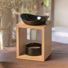 Lade das Bild in den Galerie-Viewer, Brûle-Parfum zen KALOS Noir - Bambou & Céramique - Zen'Arôme
