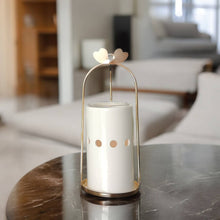 Lade das Bild in den Galerie-Viewer, Brule parfum original AMOUR - Métal doré, verre & céramique - Zen'Arôme