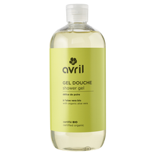 Charger l'image dans la galerie, Gel douche bio à l'aloé vera - 500ml - AVRIL