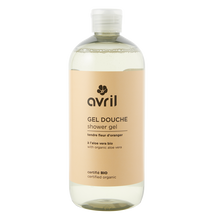 Charger l'image dans la galerie, Gel douche bio à l'aloé vera - 500ml - AVRIL