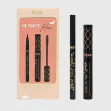 Lade das Bild in den Galerie-Viewer, Duo-Augenset: Mascara und Eyeliner - Schwarz - JOZZ BEAUTY