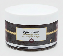 Lade das Bild in den Galerie-Viewer, ARGAN NUGALS Scrub - Bio-Körperpeeling mit Arganschalen und Arganöl mit orientalischem Duft. Nährend, weichmachend, peelend - 200 ml - OXALIA