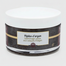 Lade das Bild in den Galerie-Viewer, ARGAN NUGALS Scrub - Bio-Körperpeeling mit Arganschalen und Arganöl mit orientalischem Duft. Nährend, weichmachend, peelend - 200 ml - OXALIA