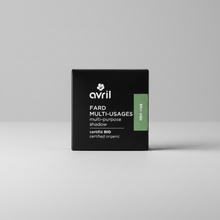 Charger l'image dans la galerie, Fard à Paupières Rechargeable Certifié Bio AVRIL – Cosmos Organic, Multi-Usages Paupières, Sourcils & Joues, 99% Naturel – 5 Teintes – 2g