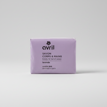 Load image into Gallery viewer, Savon bio corps & mains - 100g - Avril