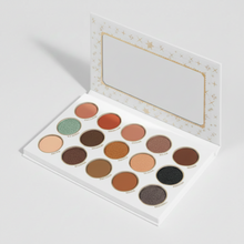 Load image into Gallery viewer, Palette 15 Fards à Paupières SNOW QUEEN – Teintes Hivernales Mattes, Métalliques & Pailletées – JOZZ BEAUTY