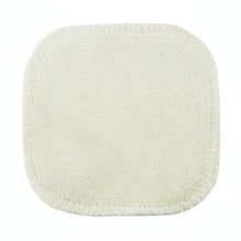 Load image into Gallery viewer, Carré Démaquillant Lavable & Filet de Lavage AVRIL – Coton Bio Certifié GOTS, Zéro Déchet & Made in France