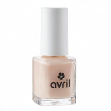 Load image into Gallery viewer, Vernis Soin Nourrissant & Protecteur AVRIL – Effet Nude, 84% Biosourcé & Sans Benzophénone – 7ml