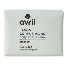 Load image into Gallery viewer, Savon bio corps & mains - 100g - AVRIL