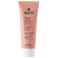 Charger l'image dans la galerie, Masque visage Purifiant aux argiles rouges et blanches - 50ml - AVRIL