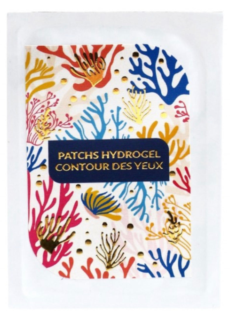 PATCH HYDROGEL CONTOUR DES YEUX à la Provitamine B5, au Bleuet, à l'Hamamélis Anti-âge, hydratant, apaisant- sachet individuel - OXALIA