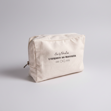 Charger l'image dans la galerie, Trousse masculine en coton bio vide - For Men by Oxalia
