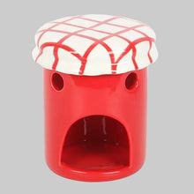 Charger l'image dans la galerie, Brûle-parfum et chauffe-cire Bocal de confiture à la cerise
