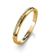 Charger l&#39;image dans la galerie, Bracelet ELEGANT - Doré &amp; Cristal - MYC Paris
