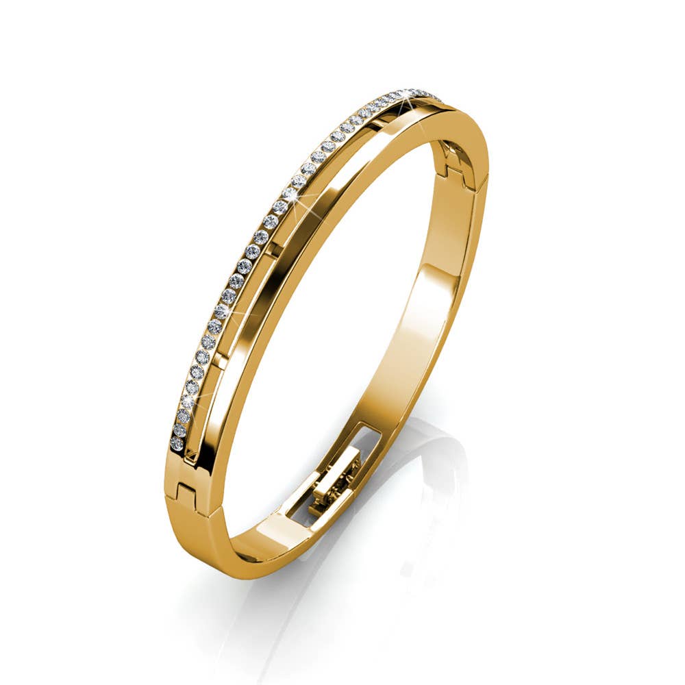 Bracelet ELEGANT - Doré & Cristal - MYC Paris