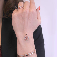 Charger l'image dans la galerie, Collier Pendentif ZODIAQUE – Or Rosé &amp; Cristal – 12 Signes
