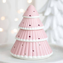 Charger l'image dans la galerie, Brûle-parfum Sapin de Noël rose
