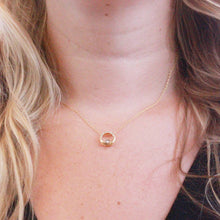 Charger l'image dans la galerie, Collier CLARINE - Or &amp; Cristal
