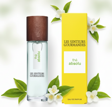 Charger l'image dans la galerie, Eau de Parfum THÉ ABSOLU – Thé Vert, Rose &amp; Bois de Cèdre – 88% Naturel – Verte &amp; Florale – 15ml – LES SENTEURS GOURMANDES
