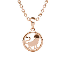 Charger l'image dans la galerie, Collier Pendentif ZODIAQUE – Or Rosé &amp; Cristal – 12 Signes
