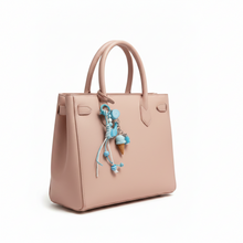 Lade das Bild in den Galerie-Viewer, Porte-Clé Grigri Motif Glace Bleu - Accessoire Gourmand
