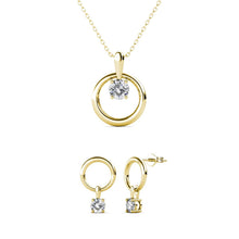 Charger l'image dans la galerie, Parure OCTAVIA – Or 18k &amp; Cristal Autrichien | MYC Paris
