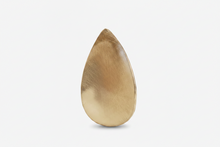 Load image into Gallery viewer, Bague BELLAGIO – Acier Doré Brossé Forme Feuille | Accessori
