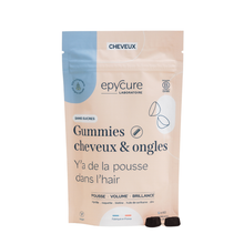 Charger l'image dans la galerie, Gummies CHEVEUX &amp; ONGLES - Pousse &amp; Brillance - sachet 1 mois - Epycure
