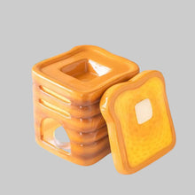 Charger l'image dans la galerie, Brûle-parfum et chauffe-cire Toast Stack en céramique
