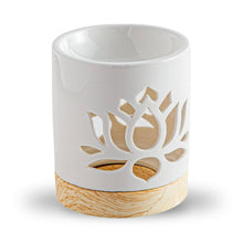 Lade das Bild in den Galerie-Viewer, Brûle parfum &amp; fondants parfumés NENUPHAR - Céramique - Zen'Arôme
