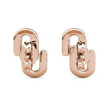 Charger l'image dans la galerie, Boucles D'oreilles Union - Or Rosé Et Cristal
