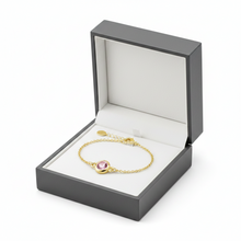 Load image into Gallery viewer, Bracelet BIRTH STONE – Or &amp; Cristal Rose | MYC Paris
