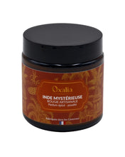 Charger l&#39;image dans la galerie, Bougie artisanale parfumée INDE MYSTERIEUSE - 100g - OXALIA
