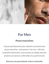 Charger l&#39;image dans la galerie, Soin CONTOUR DES YEUX au masculin Anti-cernes, anti-rides, anti-poches - 15ml - FOR  MEN BY OXALIA
