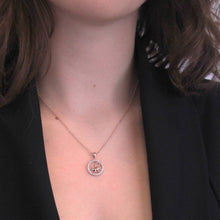 Charger l'image dans la galerie, Collier Pendentif ZODIAQUE – Or Rosé &amp; Cristal – 12 Signes
