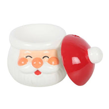Load image into Gallery viewer, Brûle-parfum et chauffe-cire Père Noël joyeux
