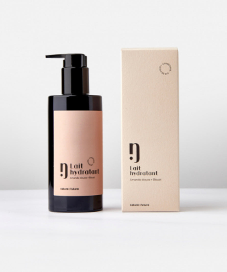 Nature is future - LAIT  HYDRATANT  à la Vitamine E, au Beurre de karité, à l'Amande douce Hydratation et souplesse - 200 ml