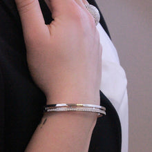 Charger l&#39;image dans la galerie, Bracelet ELEGANT - Argenté &amp; Cristal - MYC Paris
