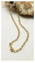 Charger l&#39;image dans la galerie, Collier doré support charm&#39;s en acier chirurgical - ACCESSORI
