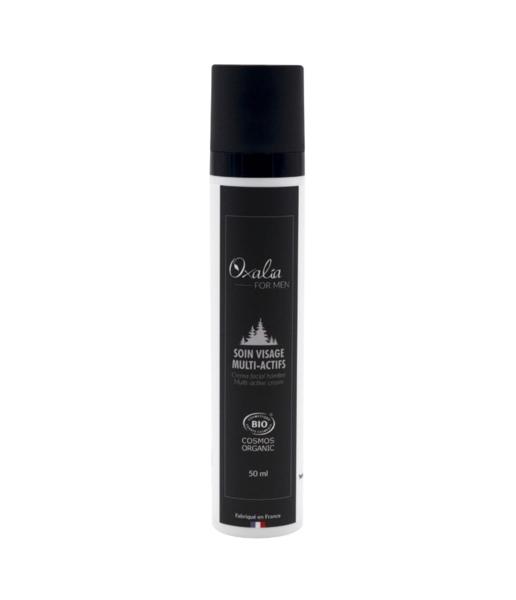Crème Multi-actifs visage homme Après-rasage, apaisant, protecteur - 50ml - FOR MEN BY OXALIA