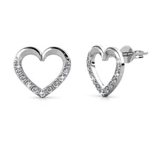 Lade das Bild in den Galerie-Viewer, Boucles d&#39;oreilles LOVETT - argenté &amp; cristal
