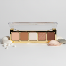Load image into Gallery viewer, Mini Palette 5 Fards à Paupières SUNRISE – Teintes Terre de Sienne &amp; Mordorées – Mates &amp; Irisées – JOZZ BEAUTY
