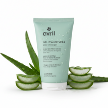 Lade das Bild in den Galerie-Viewer, Gel d'Aloe Vera Certifié Bio AVRIL – 96% Pur Jus, Visage Corps &amp; Cheveux, Testé Dermatologiquement – 150ml
